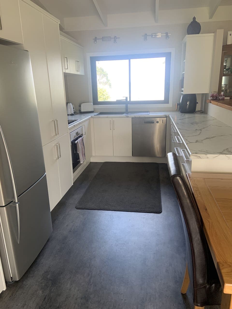 Kitchen fully equipped, just bring your food