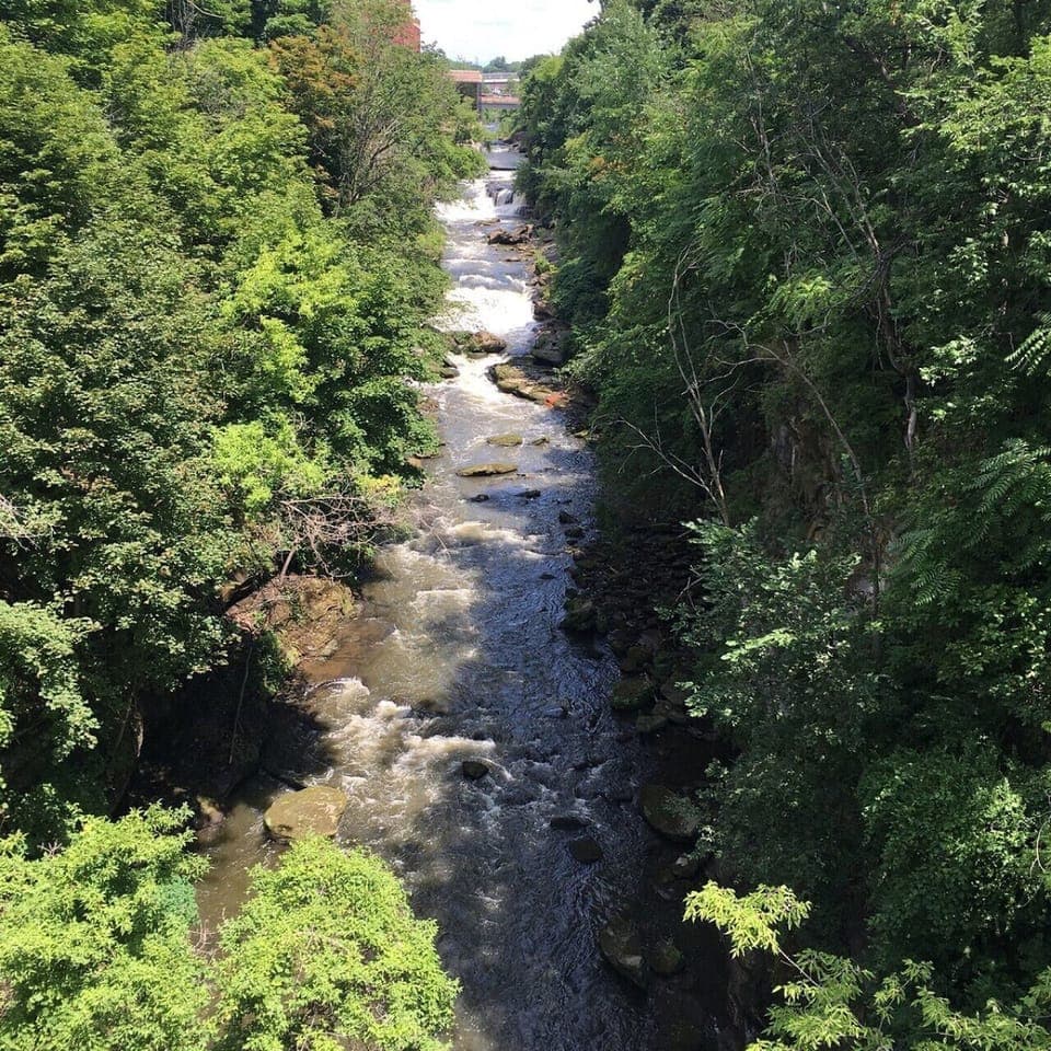 The Cuyahoga River runs through Cuyahoga Falls, giving the city its name and access to lots of outdoor activities