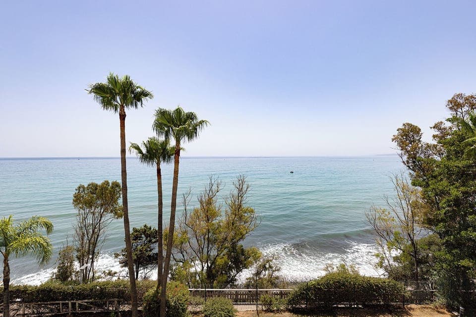 Sea view from living and balcony