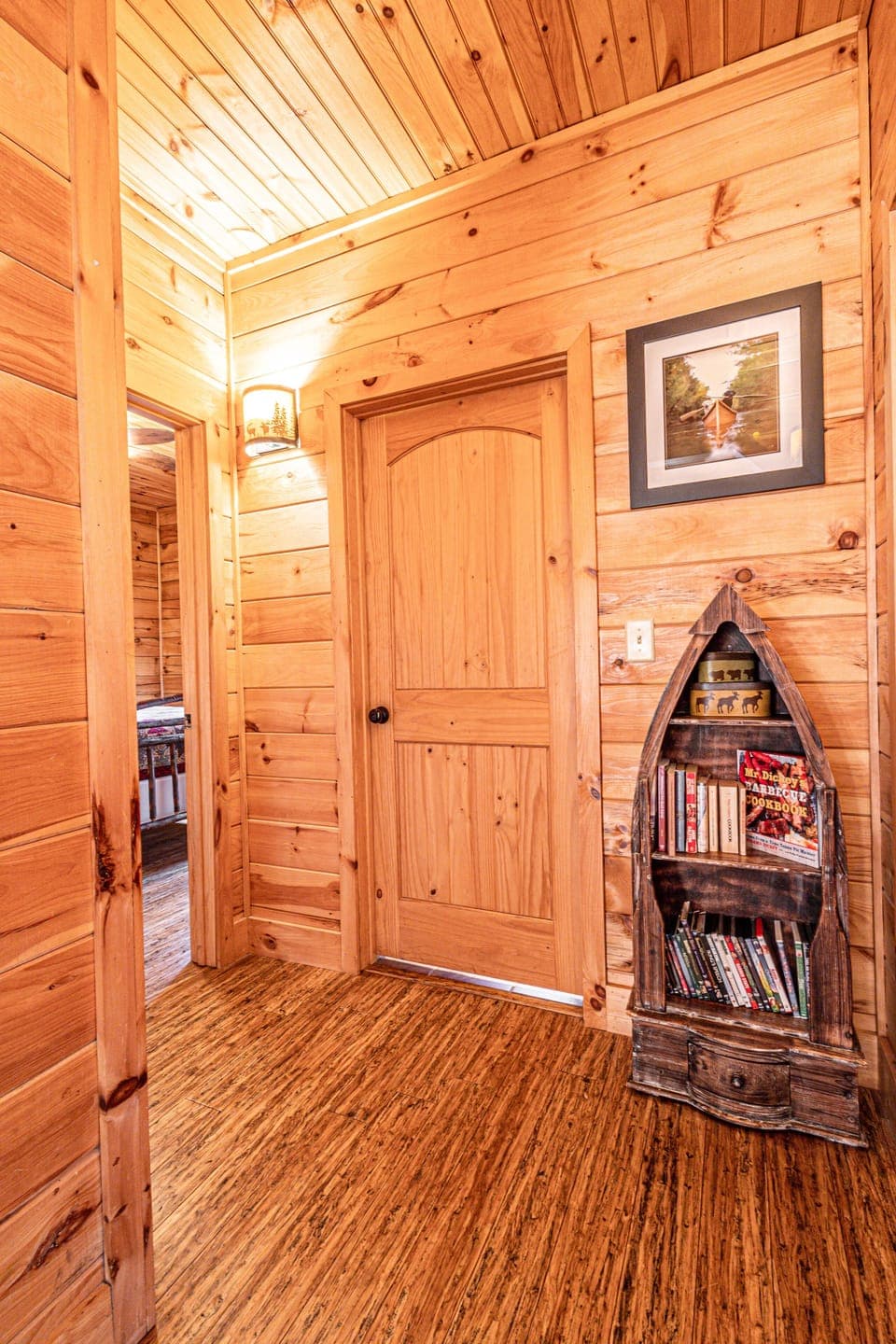 Hallway in between the two Queen bedrooms