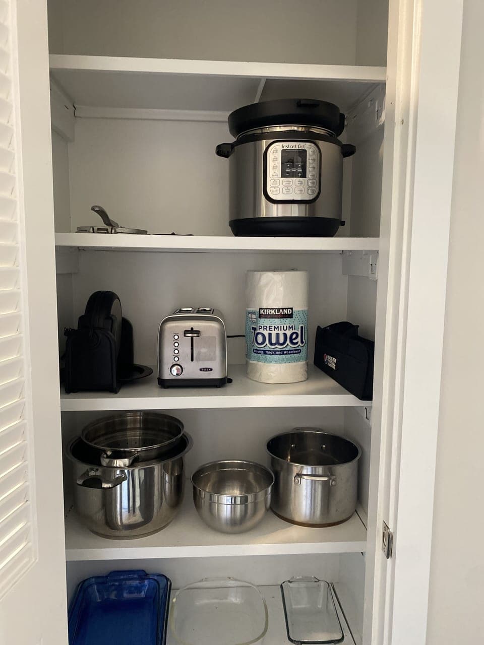 pots and pans and a few appliance essentials