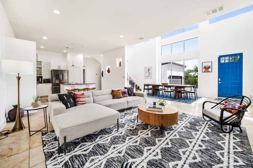 The perfect spot to unwind and soak up the warmth of home.