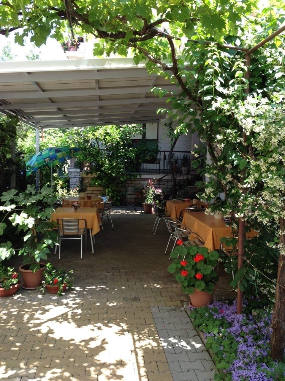 Outdoor dining