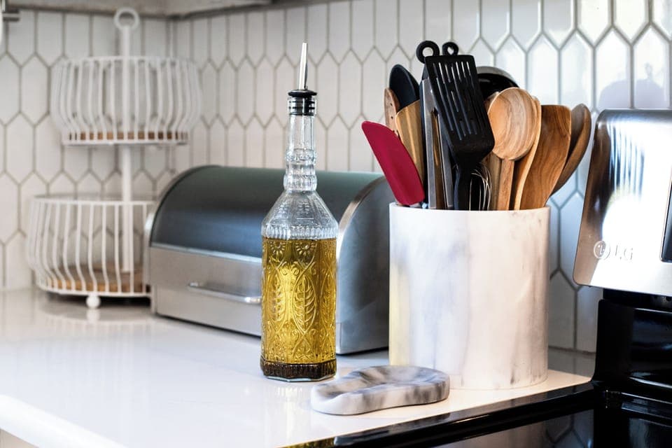 All seasonings and cooking utensils provided.