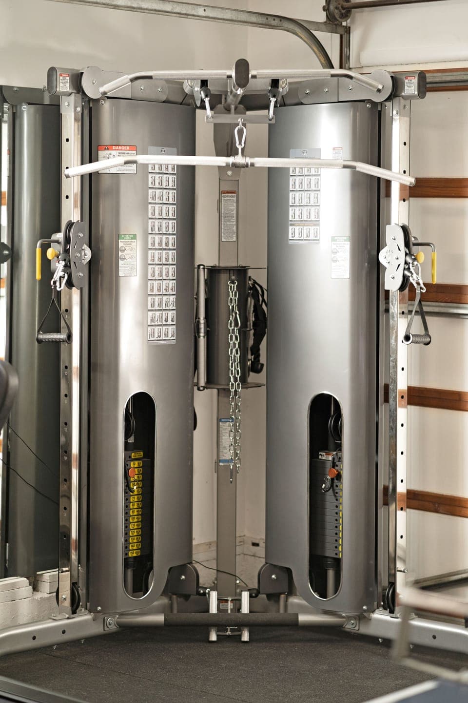 Weight pulley machine