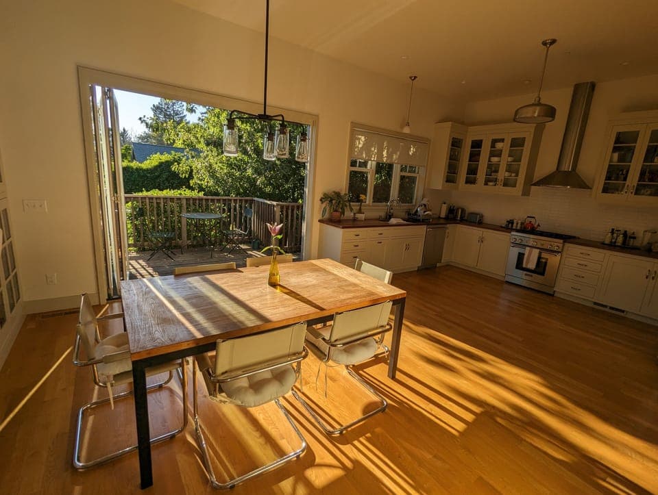 Dining area and Kitchen