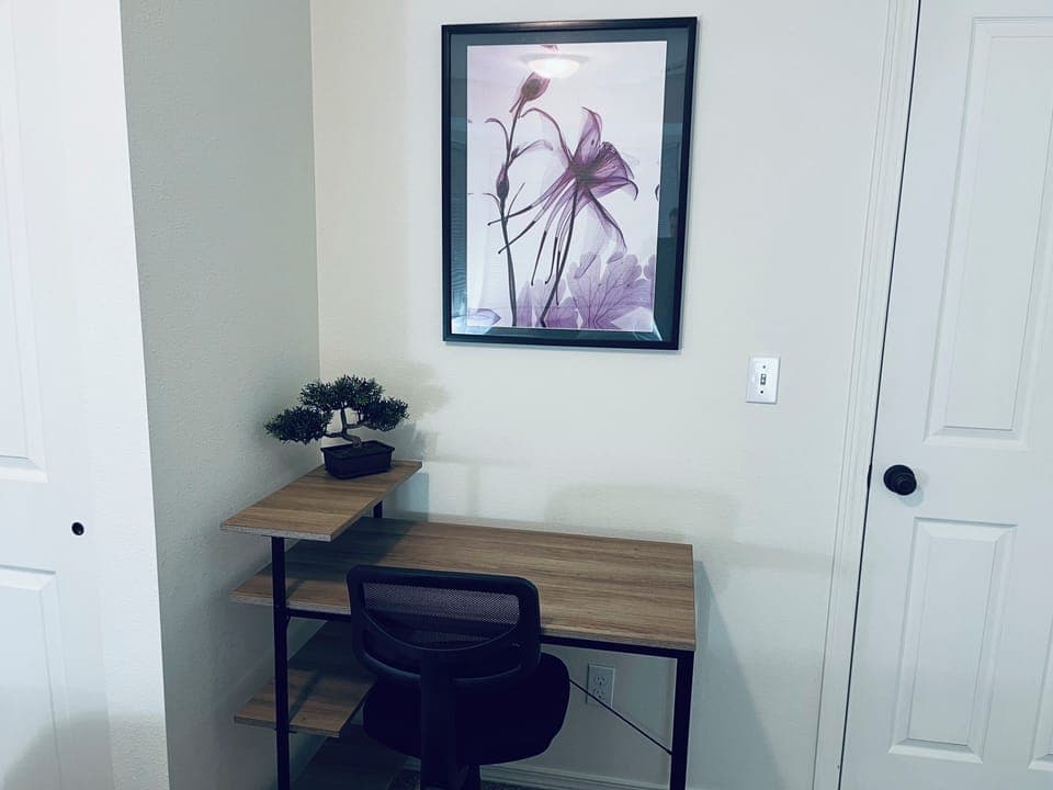 Private working space for the At-home employee on the go!