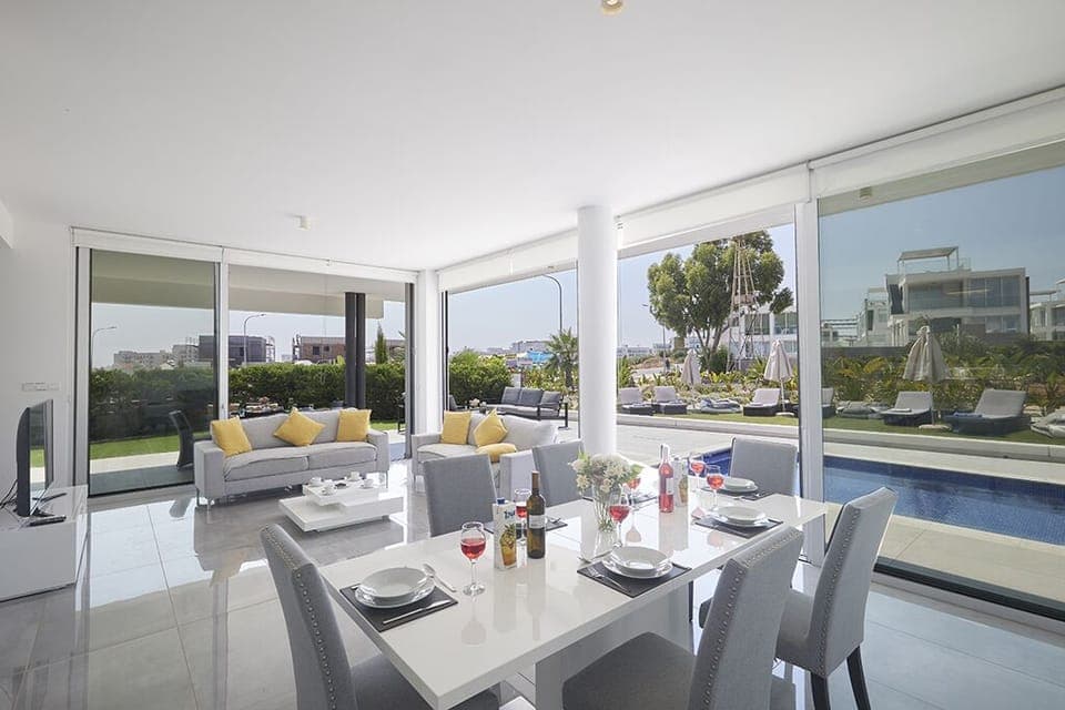 Ground Floor surrounded by bi-fold patio doors leading to the garden and pool