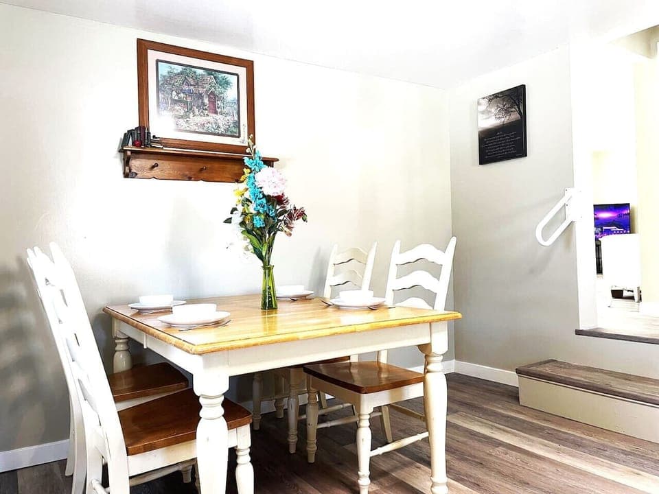 Large Dining Area in Family Room