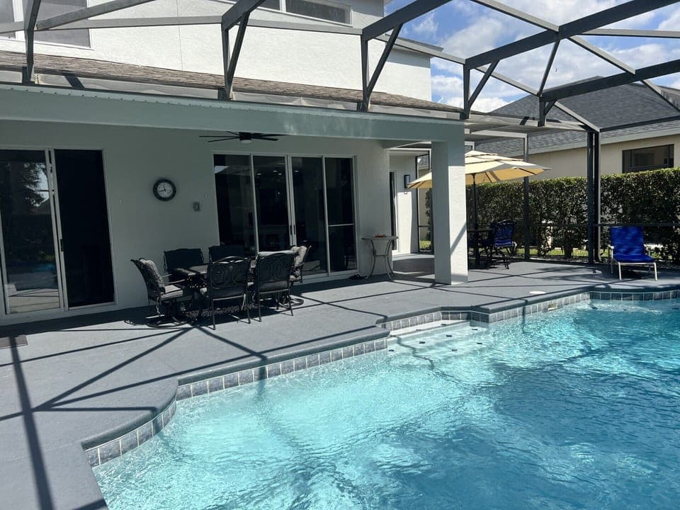Pool area