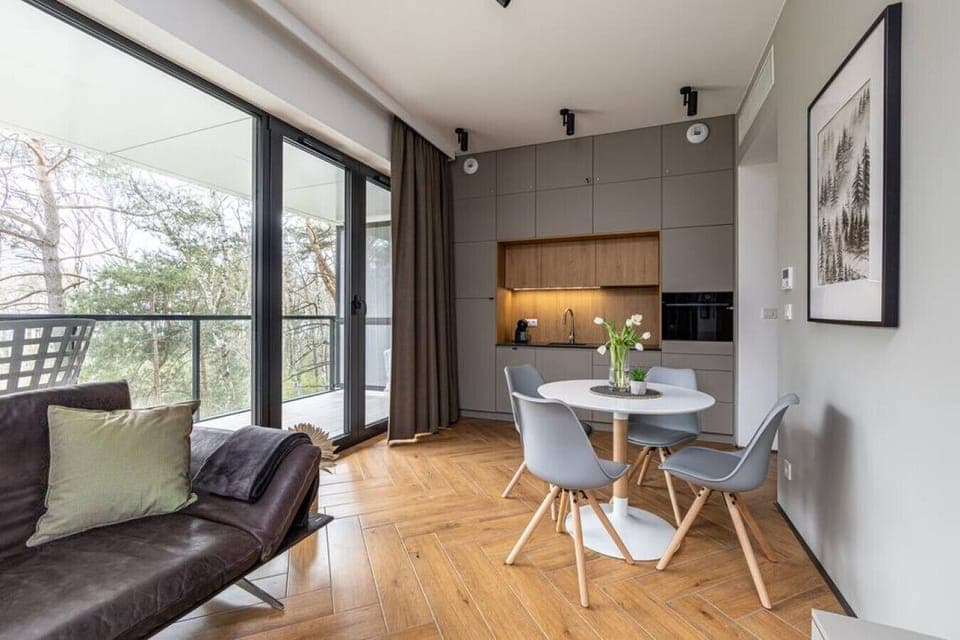Kitchen in the Natural apartment