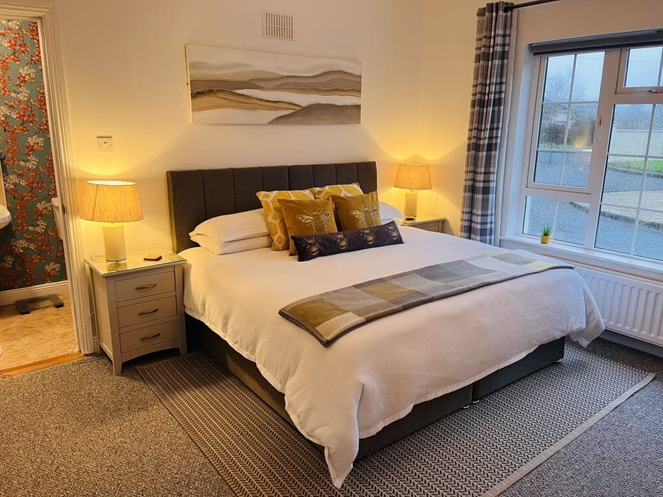 King Size Bed available on request.