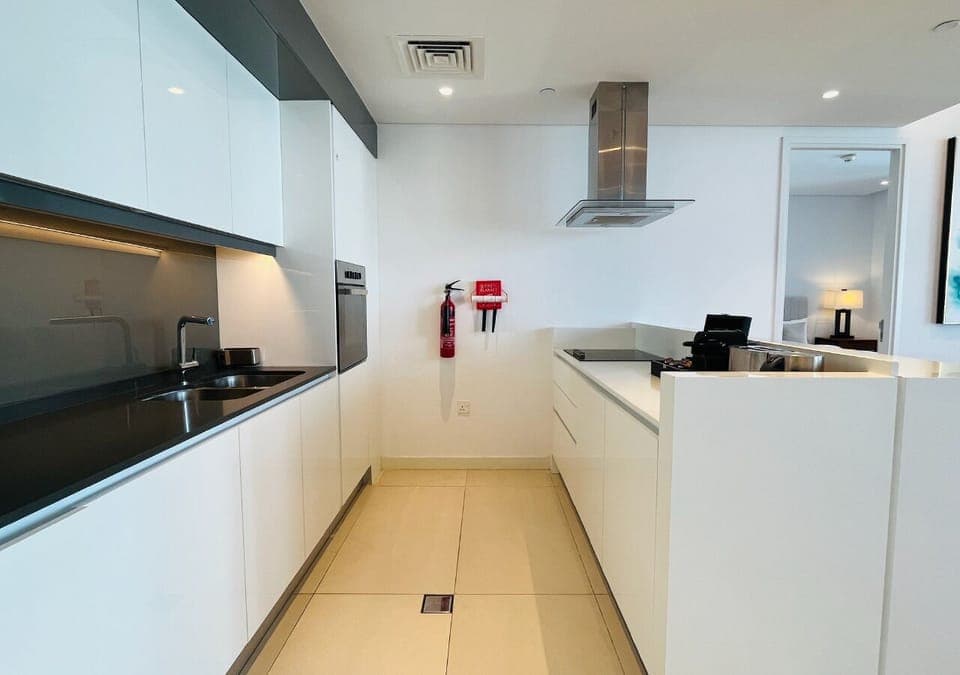 Kitchen Area with Essential Appliances
