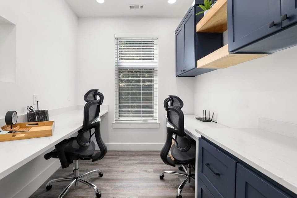 There is also an office space!