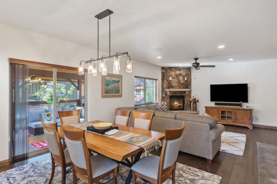 Dining and Living Areas