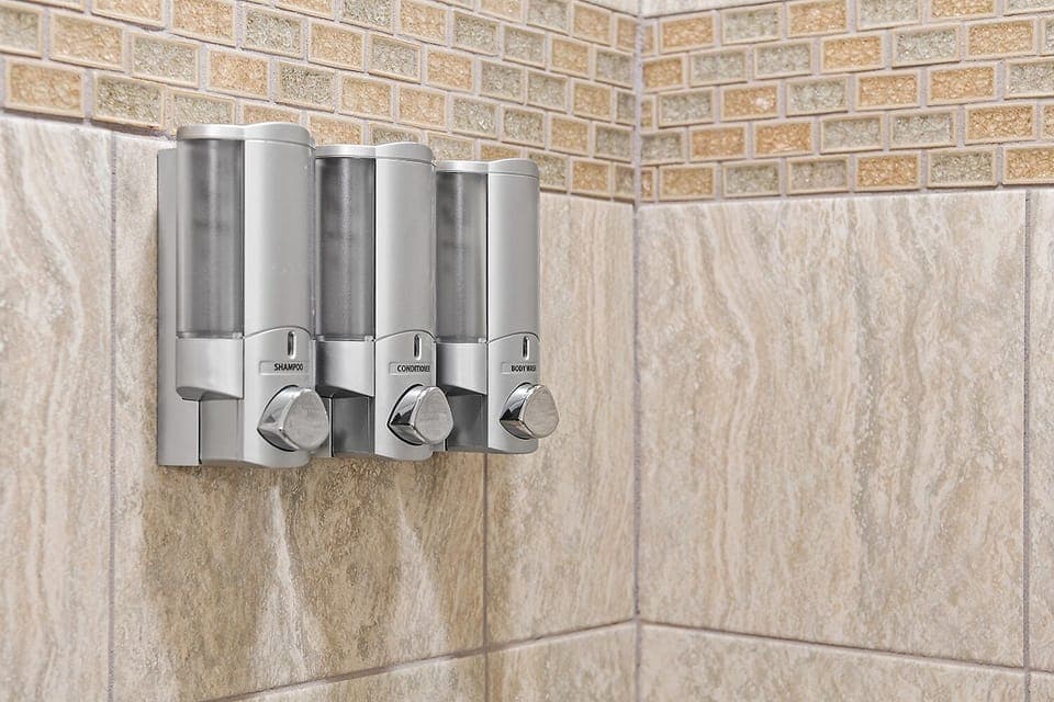 No need to bring shampoo or conditioner.