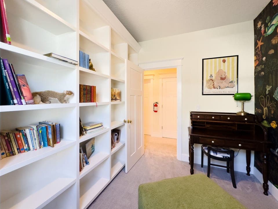 A quiet room to get some work or reading done.