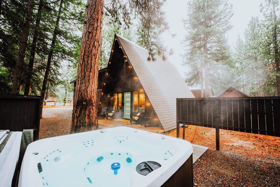 A-Frame Cabin with Style and Comfort