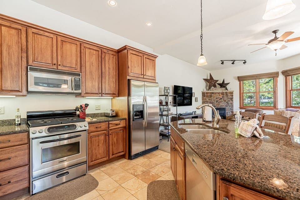 Kitchen with Stainless Appliances