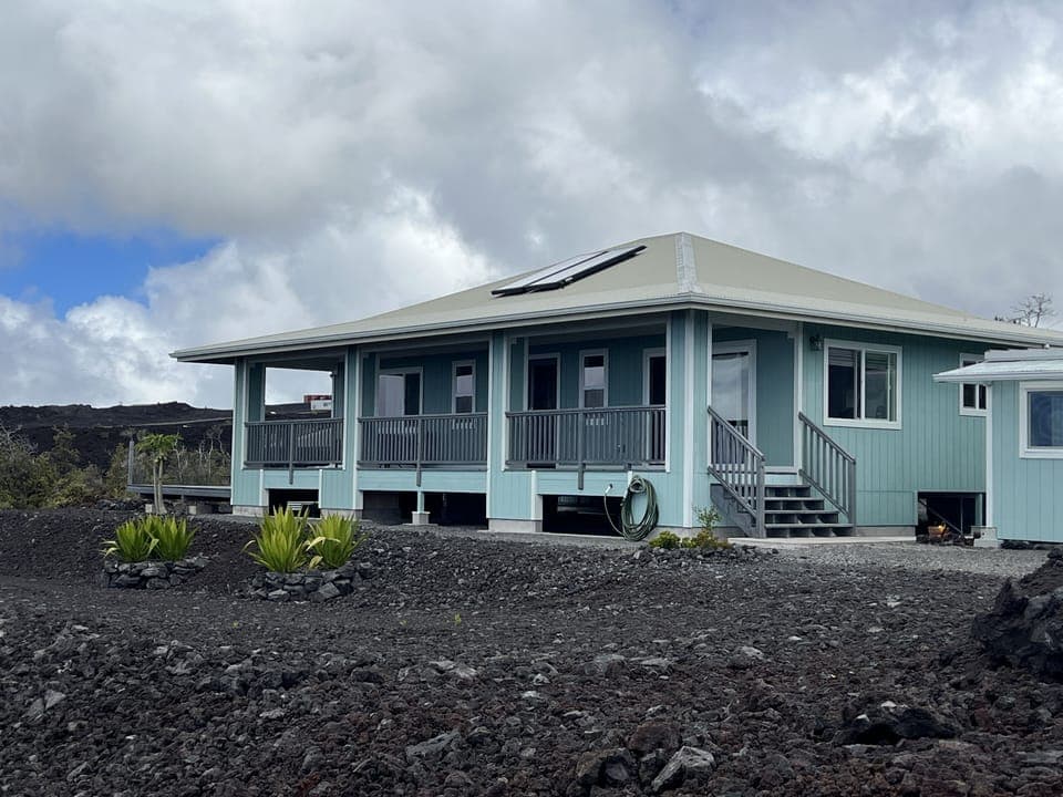 Front of house and front yard
