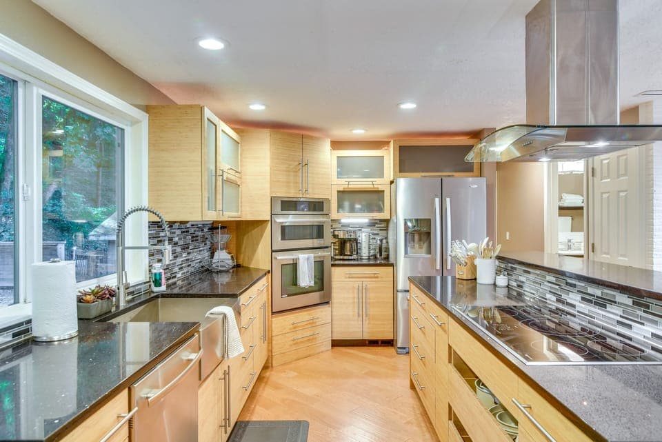 Kitchen | Quiet Neighborhood | Free WiFi | Central Air Conditioning