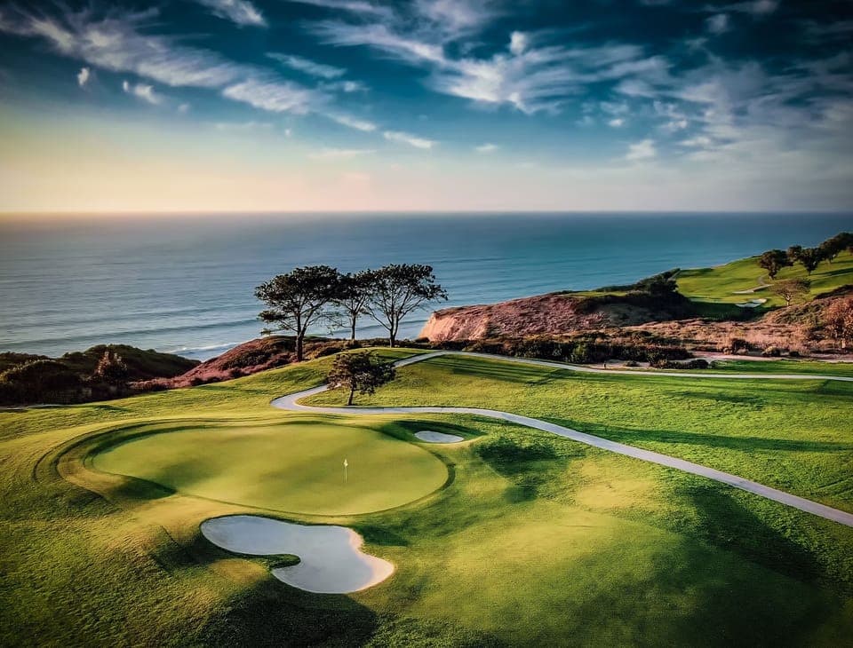 Experience the best golf course in So-Cal. Torrey Pines is only 15 min away. 