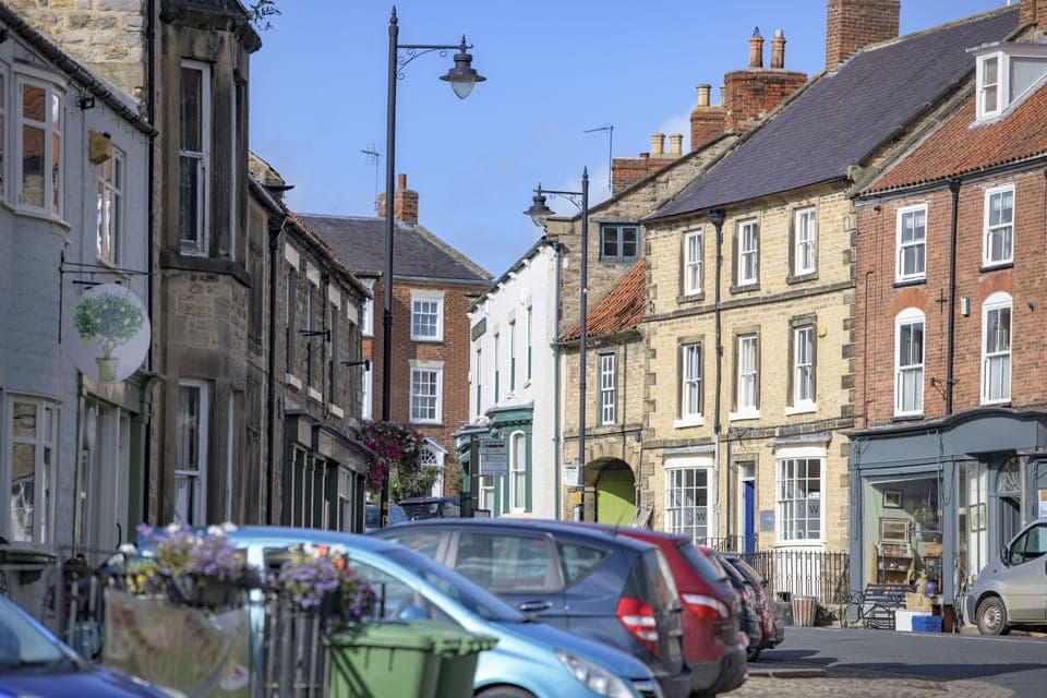 Wander down into the town at your leisure