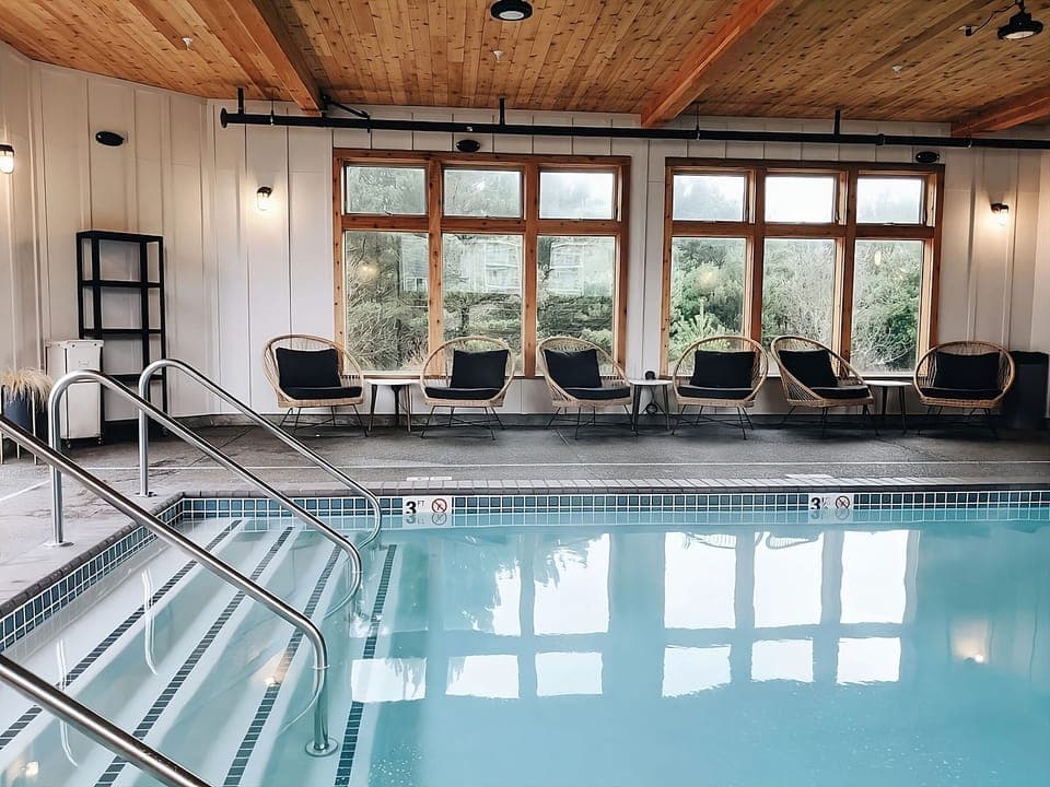 Heated, Saline, Covered Pool