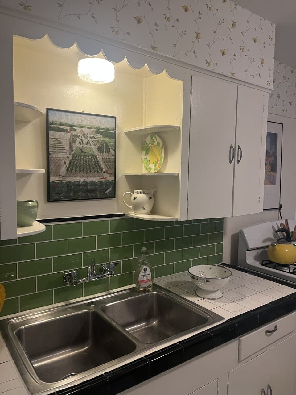 You are the dishwasher, but at least you have something nice to look at.