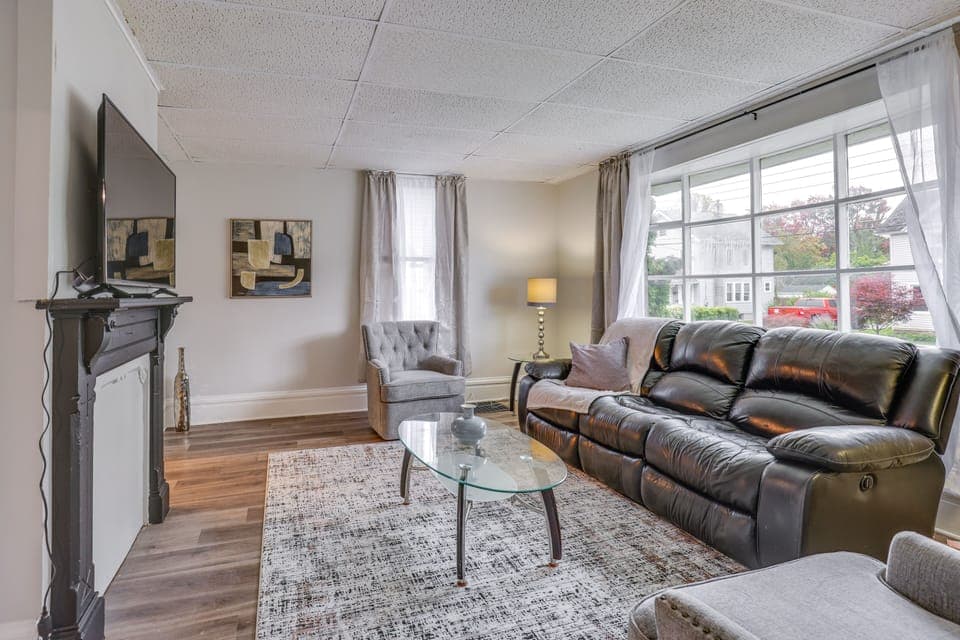 Auburn Vacation Rental | 2BR | 1BA | 1,500 Sq Ft | Stairs Required