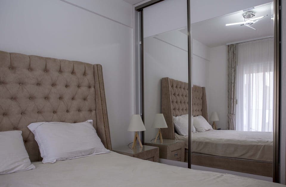 Bedroom with wardrobe