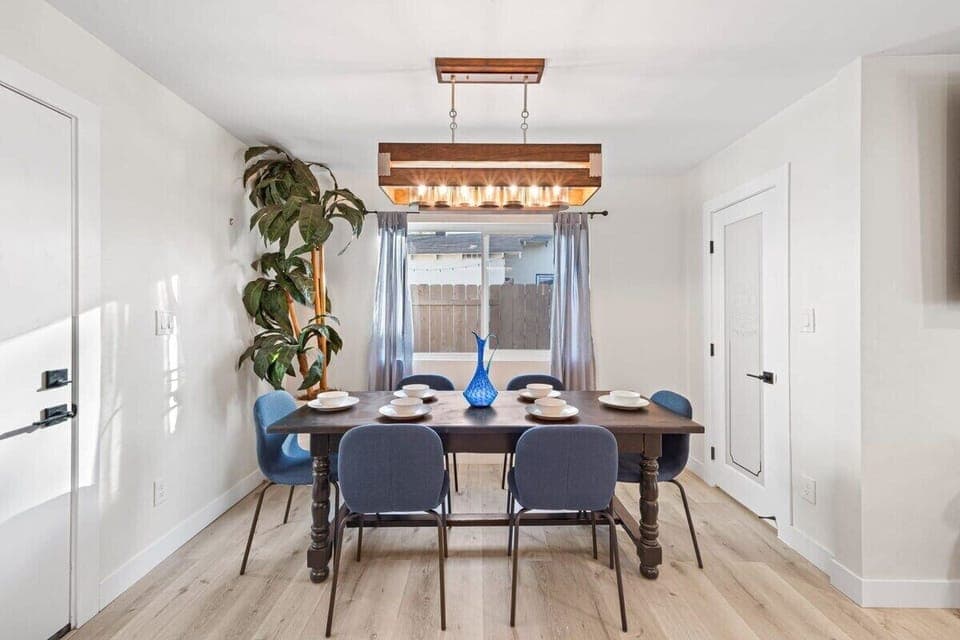 Enjoy a cozy meal with friends and family