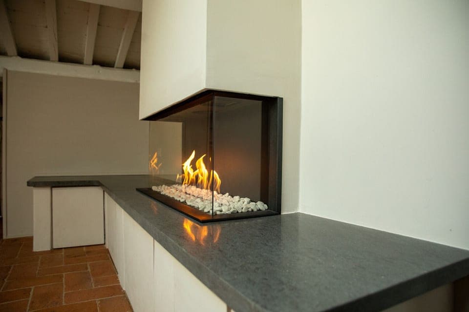 top floor bedroom fireplace