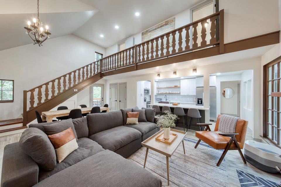 Open concept living space