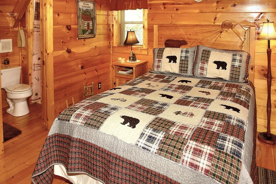 Upstairs Bed and Bath