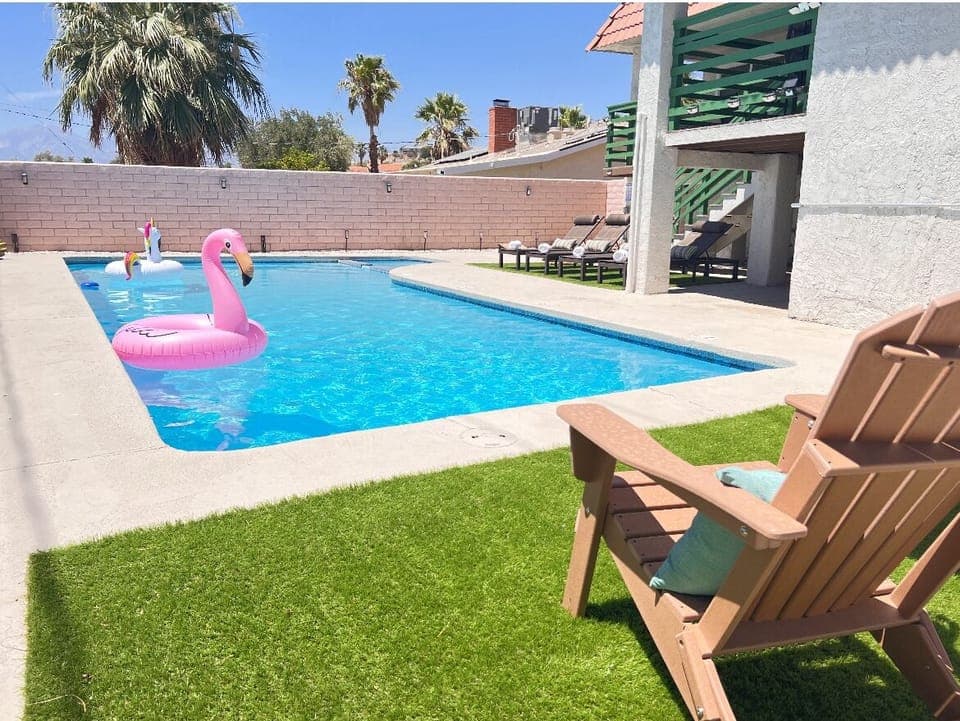 Chill by the pool, let the worries drown, & soak up the vibes of pure relaxation