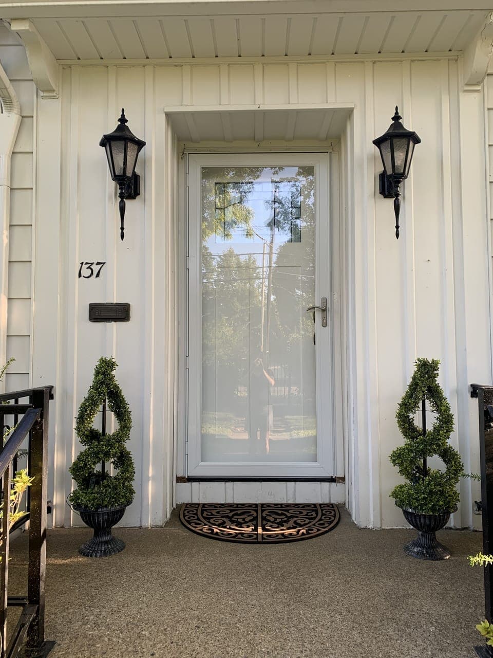 Front door entrance 