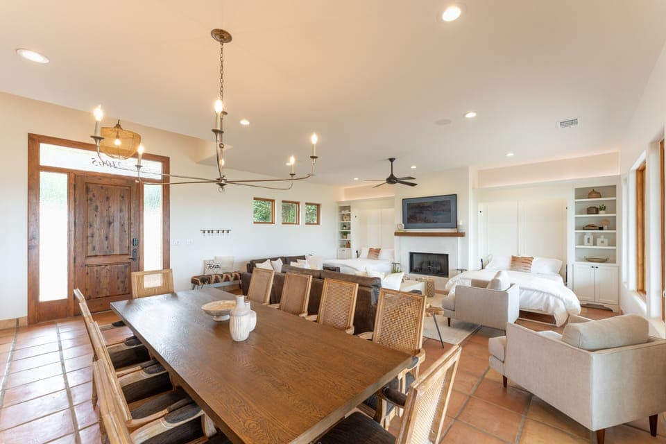 Open Concept Design- Walker Luxury Vacation Rentals