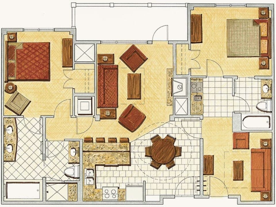 2 Bedroom Residence - Grand Lodge on Peak 7