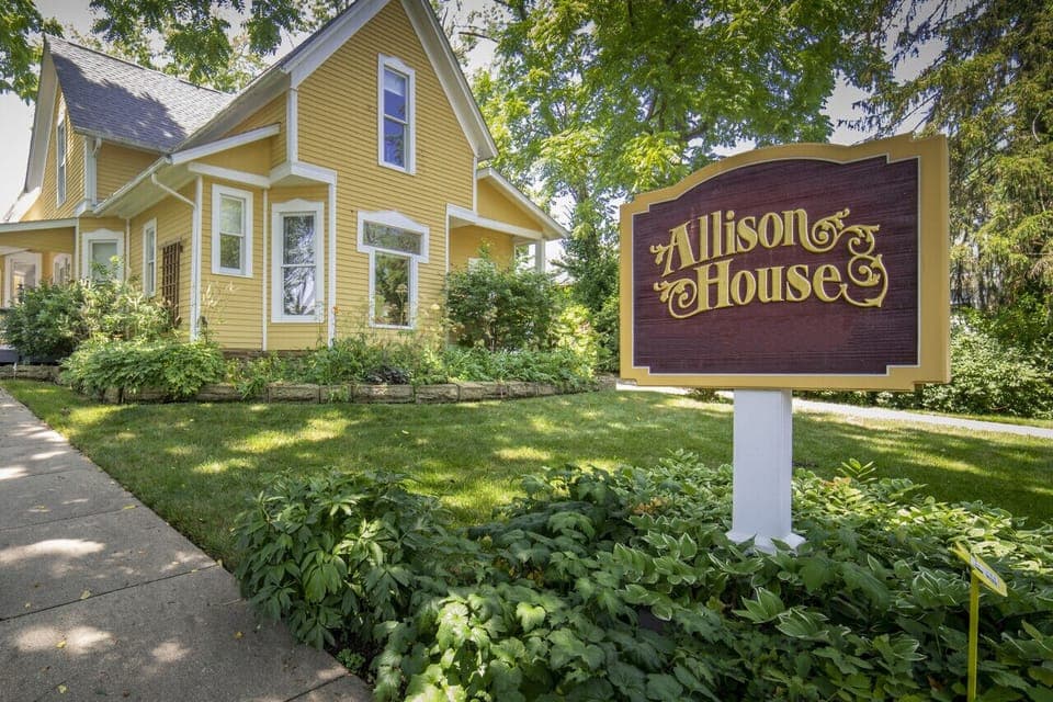 Our gorgeous 1870s Victorian has plenty of room for up to 14 people.