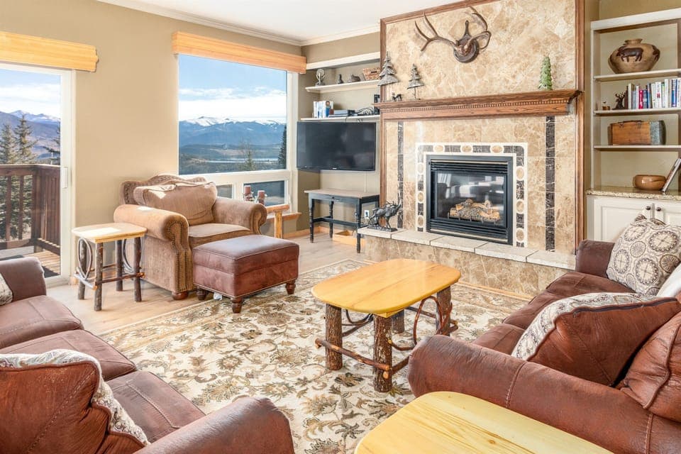 Living Room with Beautiful Views